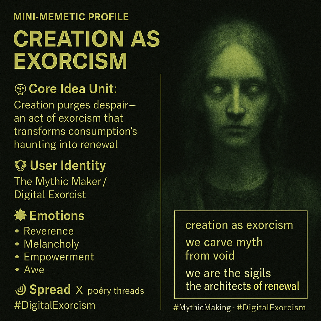 Exorcising Despair Through